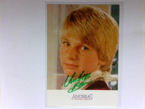 Andreas; Der kleine Mozart - Signierte Autogrammkarte