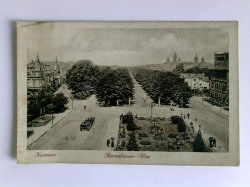 Hannover - Postkarte: Hannover - Herrenhuser-Allee