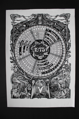 Hoffmann, Dieter (Dresden, 1934) - Zeitkalender 1975