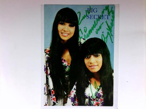 Big Secre; Enry & July - Signierte Autogrammkarte