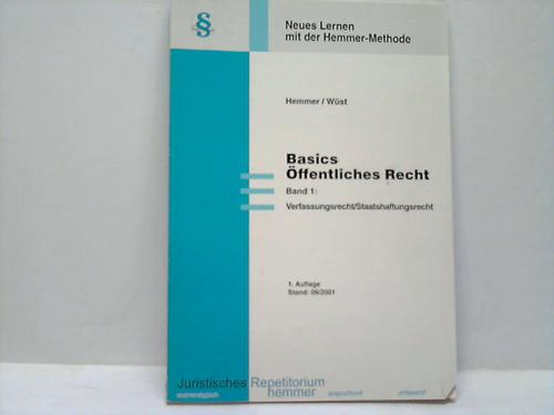 Hemmer/Wst/Mielke/Kudlich/Grieger - Basics ffentliches Recht, Bd. 1: Verffassungsrecht/Staatshaftungsrecht