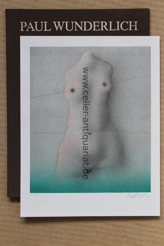 Wunderlich, Paul - Les femmes - 1 Mappe mit 3 Original-Lithographien, in Farben von 4 Steinen, auf Btten, nummeriert und handsigniert