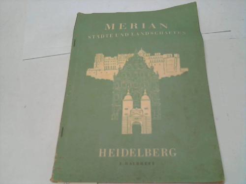 Heidelberg- Meran: Leippe, Heinrich (Hrsg.) - Merian - Stdte und Landschaften Heidelberg