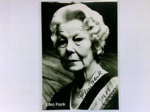 Frank, Ellen - Signierte Autogrammkarte