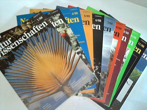 Naturwissenschaften - 75. Jahrgang 1988. 11 Hefte