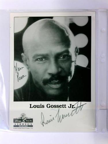 Gosset, Louis Jr. - Signierte Autogrammkarte