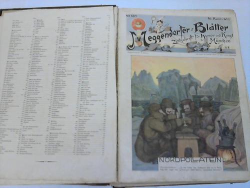 Meggendorfer-Bltter - Zeitschrift fr Humor und Kunst. Bnde 56/57/58 in einem. Nummern 680-718