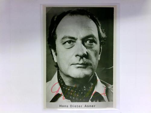 Asner, Hans Dieter - Signierte Autogrammkarte