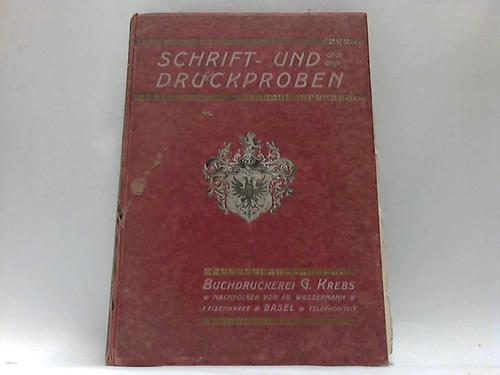 Schrift- und Druckproben