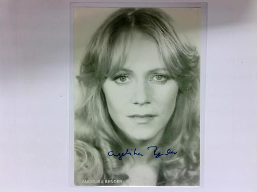 Bender, Angelika - Signierte Autogrammkarte