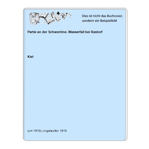 Kiel - Partie an der Schwentine. Wasserfall bei Rastorf