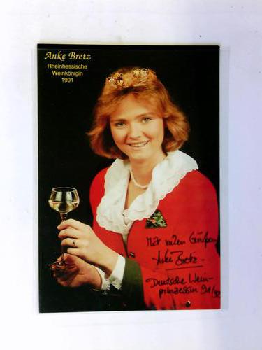 Bretz, Anke - Signierte Autogrammkarte