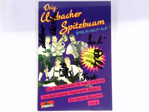 Ursbacher Spitzbuam, Orig. - Signierte Autogrammkarte
