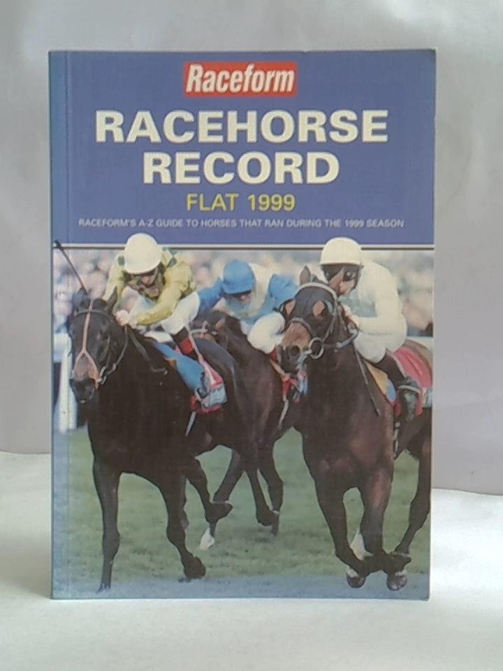 Racehorse Record Flat 1999