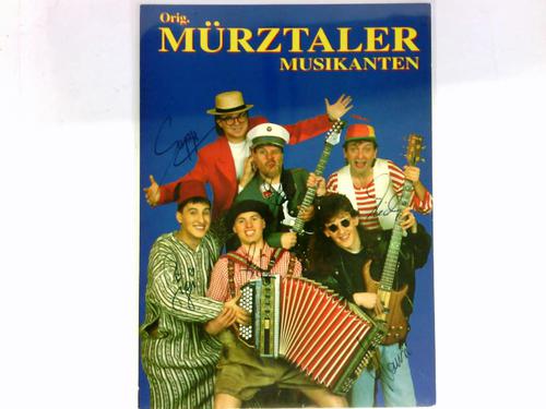 Mrztaler Musikanten, Orig. - Signierte Autogrammkarte