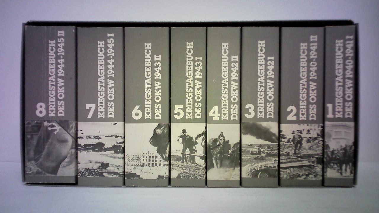 Jacobsen, Hans-Adolf - Kriegstagebuch des Oberkommandos der Wehrmacht (Wehrmachtsfhrungsstab). 8 Bnde