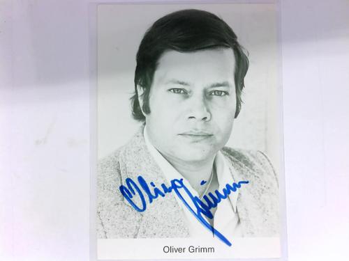 Grimm, Oliver (Schauspieler) - Signierte Autogrammkarte