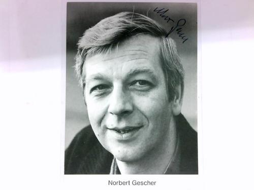 Gescher, Norbert - Signierte Autogrammkarte