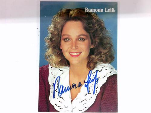 Lei, Ramona (Sngerin) - Signierte Autogrammkarte