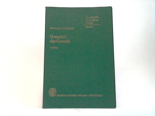 Gnther, Elisabeth - Grundri der Genetik