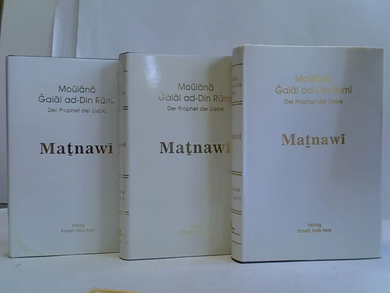Matnawi in 3 Bänden Komplett