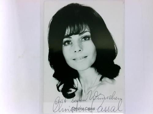 Cassal, Christina - Signierte Autogrammkarte