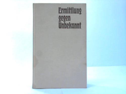 Gnther, Susanne - Ermittlung gegen Unbekannt