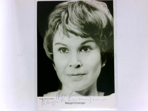 Ensinger, Margrit - Signierte Autogrammkarte