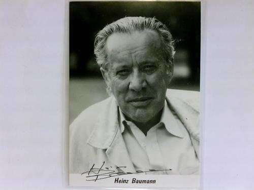 Baumann, Heinz - Signierte Autogrammkarte