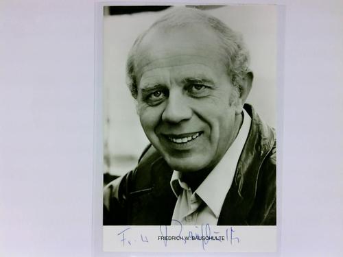 Bauschulte, Friedrich W. - Signierte Autogrammkarte