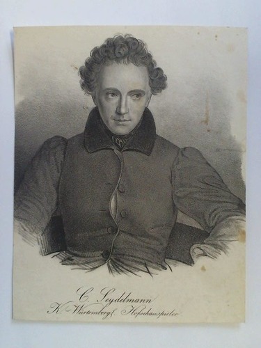 Seydelmann, Carl (1793, Glatz/Schlesien - 1843, Berlin) - K. Wrtemberg. Hofschauspieler - Brustportrt in Lithographie
