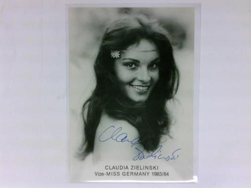Zielinski, Claudia - Signierte Autogrammkrate