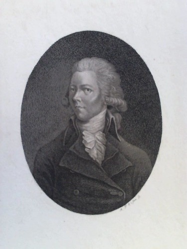 Eisen, A. P. - William Pitt (1759 - 1806) - Brustportrt in Lithographie