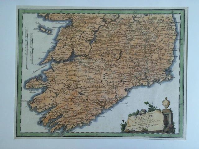Reilly, Franz Johann Joseph von (1766 - 1820) - Des Knigreichs Ireland Provinz Mounster mit dem sdlichen Theile der Provinzen Leinster und Conaught, Nro. 90 - Teilcolorierte Karte im Kupferstich