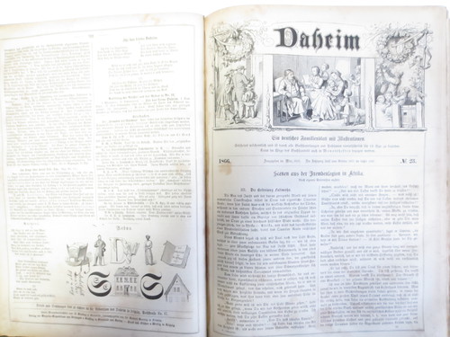 Daheim - Herausgegeben von Dr. Robert Koenig. Hefte 1 - 52