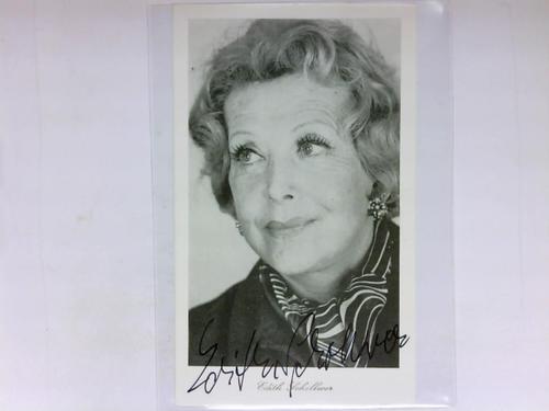Schollwer, Edith - Signierte Autogrammkarte