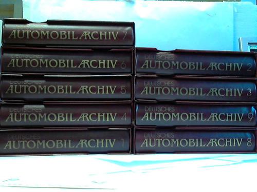 Deutsches Automobil-Archiv - 9  Bnde