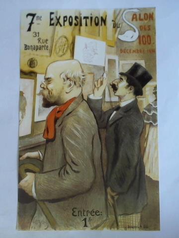 Cazals, Frdric-Auguste (1865 - 1941) - 7me Exposition du Salon des 100. Dcembre 1894 - Kunstdruck auf Hochglanzpapier nach dem Original