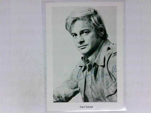 Schell, Carl - Signierte Autogrammkarte