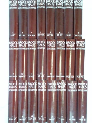 Brockhaus-Enzyklopdie - In 24 Bnden