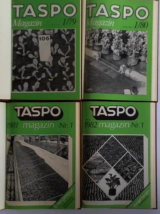 (Gartenbau) - Taspo-Magazin - 4 Jahrgnge: 1979, 1980, 1981 und 1982