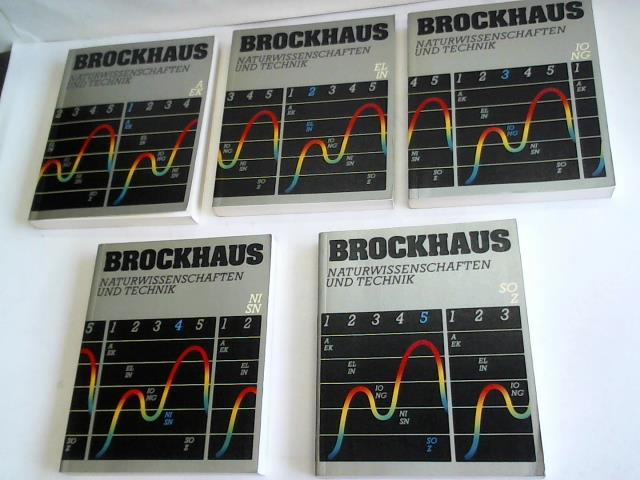 Brockhaus - Naturwissenschaften und Technik. Band 1 bis Band 5