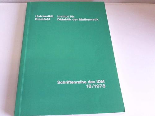 Bauersfeld, H./ Otte, M./ Steiner, H.-G. - Institut Bielefeld. Institut fr Didaktik der Mathematik