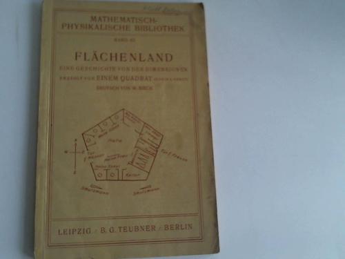 Abbot, Edwin A. - Flchenland. Eine Geschichte von den Dimensionen. Erzhlt von einem Quadrat