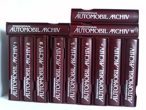Internationales Automobil-Archiv - 12 Bnde der Reihe