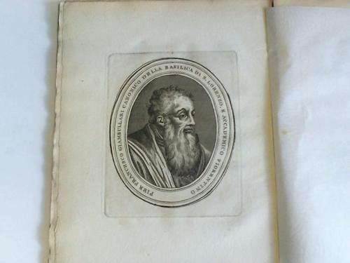 Giambullari, Pier Francesco - Saggio di poesie in edite di Pier Francesco Giambullari pubblicate per le Fauste nozze. Colla nobile donzella sig. Teresa Ricasoli