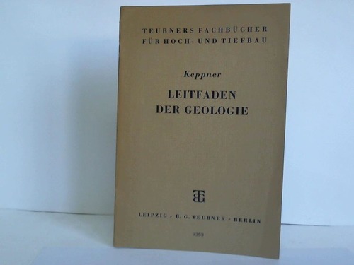 Keppner, Heinrich - Leitfaden der Geologie