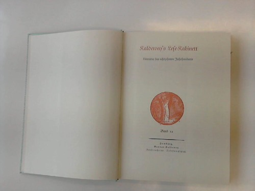 Kaldewey's Lese-Kabinett - Literatur des 18. Jahrhunderts. Band 12