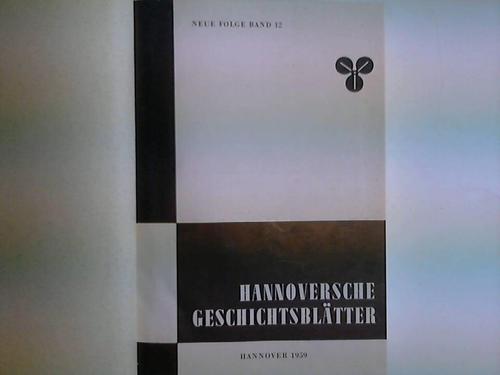 Hannover - Mundhenke, H. (Hrsg.) - Hannoversche Geschichtsbltter. Neue Folge Band 12 + 14