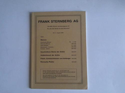 Frank Sternberg AG - Vorschau auf die Auktionen 31 und 32 am 27./28 und 29. Oktober 1996